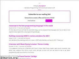 Sites similar to nosleepjavascript.com