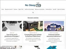 Sites similar to nosleeptv.com