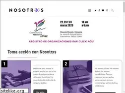 Sites similar to nosotrxs.org