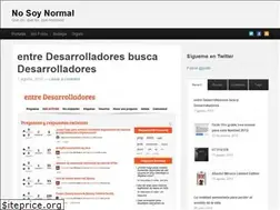 Sites similar to nosoynormal.com