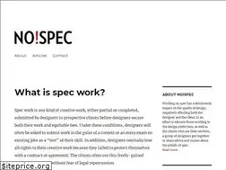 Sites similar to nospec.com
