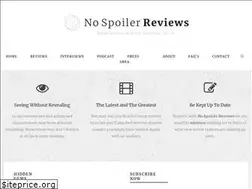 Sites similar to nospoilerreviews.com