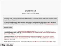 Sites similar to nosql-databases.org