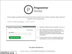 Sites similar to nosqlweekly.com
