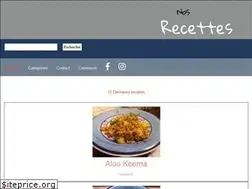 Sites similar to nosrecettes.ca
