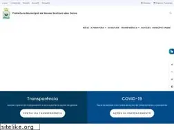 Sites similar to nossasenhoradasdores.se.gov.br