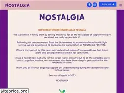 Sites similar to nostalgiafestival.co.nz