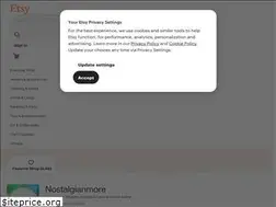 Sites similar to nostalgianmore.etsy.com