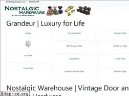 Sites similar to nostalgichardware.com