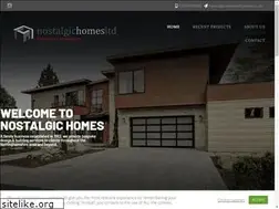 Sites similar to nostalgichomes.co.uk