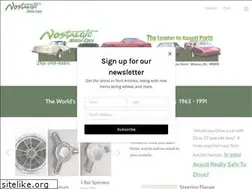 Sites similar to nostalgicmotorcars.net
