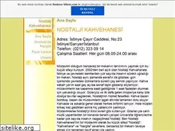 Sites similar to nostaljikahvehanesi.tr.gg
