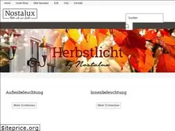 Sites similar to nostalux.de
