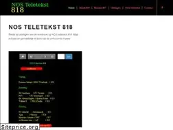 Sites similar to nosteletekst818.com