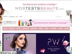 Sites similar to nostestsbeaute.com