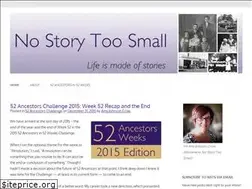 Sites similar to nostorytoosmall.com