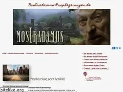 Sites similar to nostradamus-prophezeiungen.de