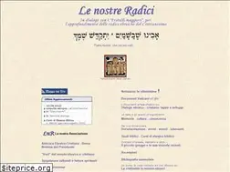 Sites similar to nostreradici.it