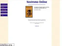 Sites similar to nostromoonline.com