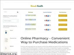 Sites similar to nosubhealth.com