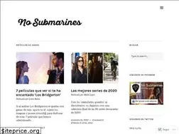 Sites similar to nosubmarines.com