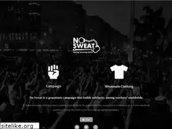 Sites similar to nosweat.org.uk