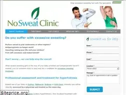 Sites similar to nosweatclinic.com