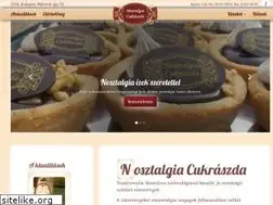 Sites similar to nosztalgiacukraszda.hu