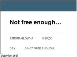 Sites similar to not-free-enough.pl