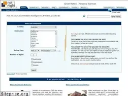 Sites similar to not1night.com.au
