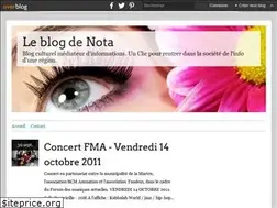 Sites similar to nota.over-blog.fr