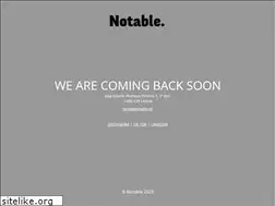 Sites similar to notable.pt