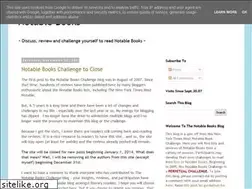 Sites similar to notablebooks.blogspot.com