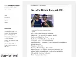 Sites similar to notabledance.com