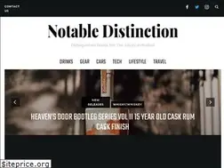 Sites similar to notabledistinction.com
