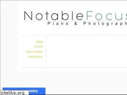Sites similar to notablefocus.com