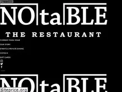 Sites similar to notabletherestaurant.ca