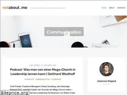 Sites similar to notabout.me