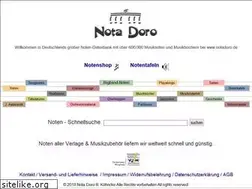 Sites similar to notadoro.de