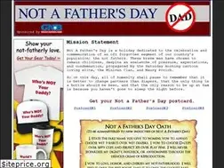 Sites similar to notafathersday.com