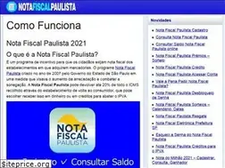Sites similar to notafiscalpaulista.me