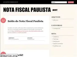 Sites similar to notafiscalpaulistasp.wordpress.com