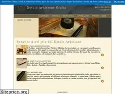 Sites similar to notaioardissone.it