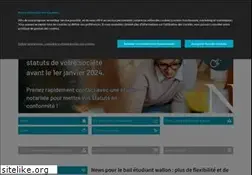 Sites similar to notaire.be