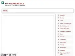 Sites similar to notairepascher.ca