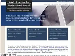 Sites similar to notairerivenord.com