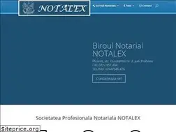 Sites similar to notalex.ro