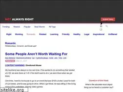 Sites similar to notalwaysromantic.com