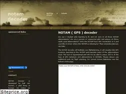 Sites similar to notamdecoder.com