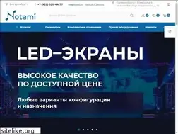 Sites similar to notami.ru